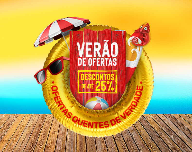 Verão de Ofertas Red Chameleon